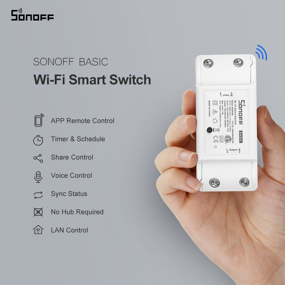 Sonoff Basic Switch - Itead SONOFF Basic R2 Mini módulo
