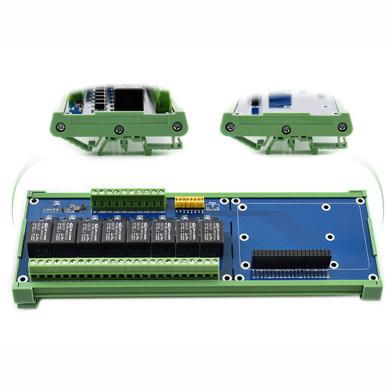 Relay 8 Channel Board - Placa de Expansión de Relés para
