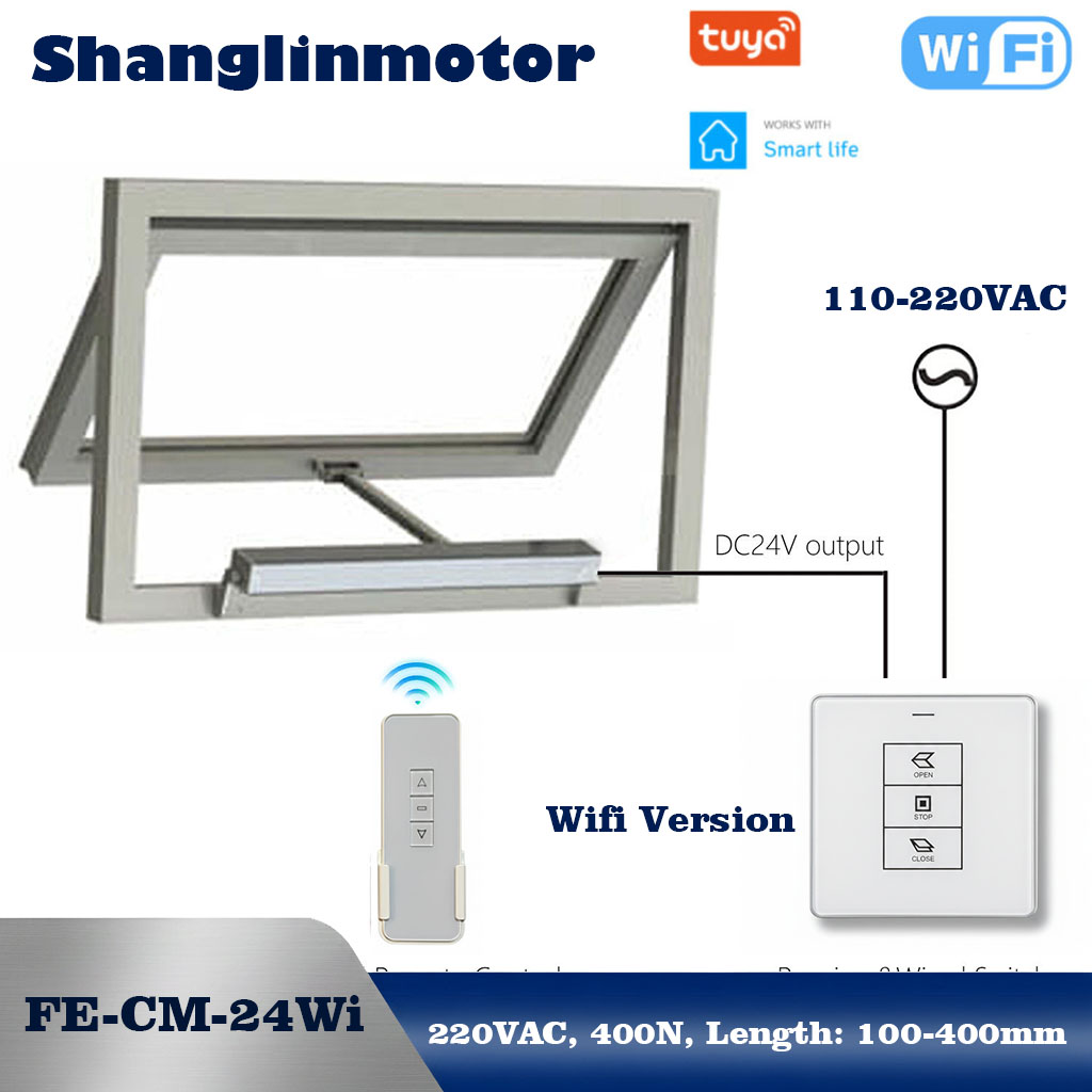 Smart Home Automation Diy - Abreventanas Inteligente WiFi Tuya 100-240V, Controlador
