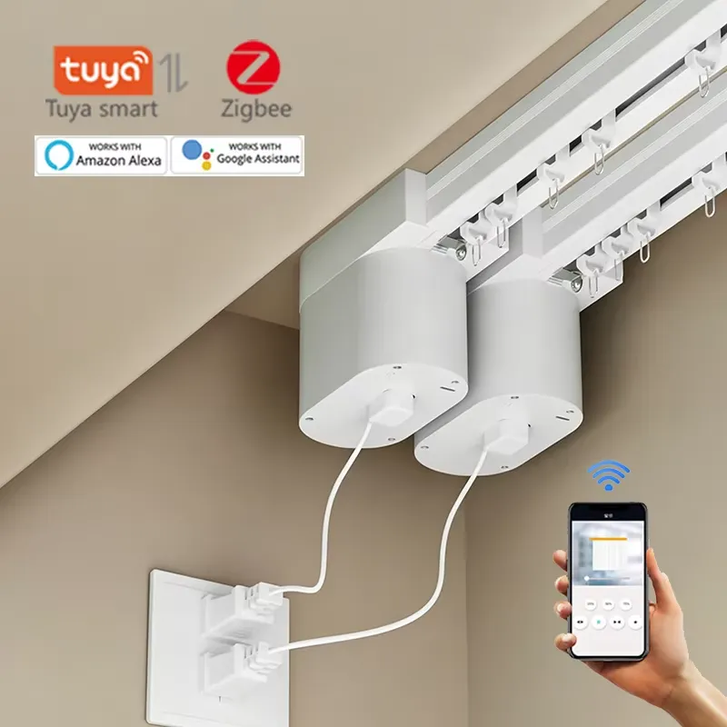 Home Automation System Design - Sistema de Rieles Dobles para Cortinas