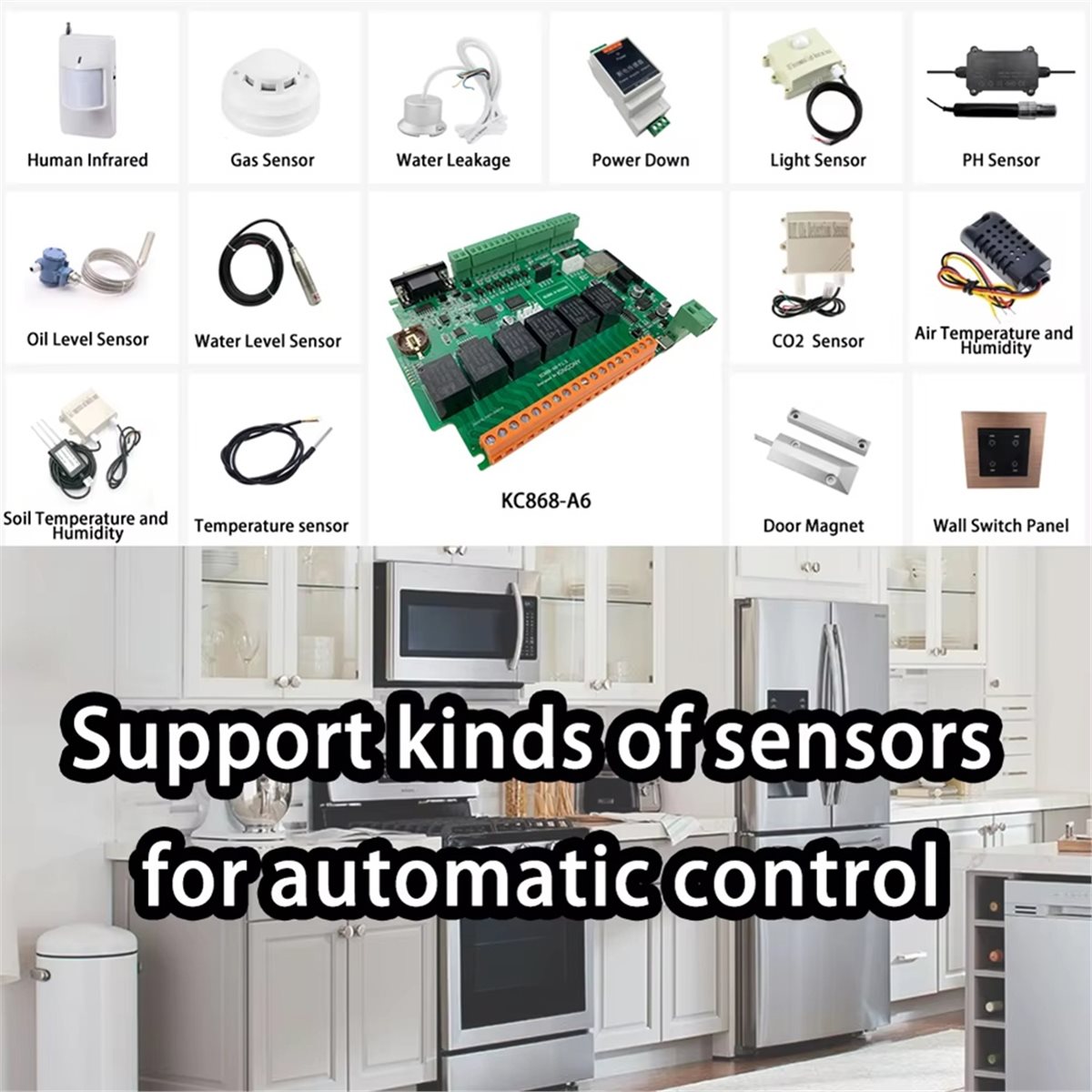 Placa de desarrollo KC868-A6,  - Diy Home Automation System reseña y precio