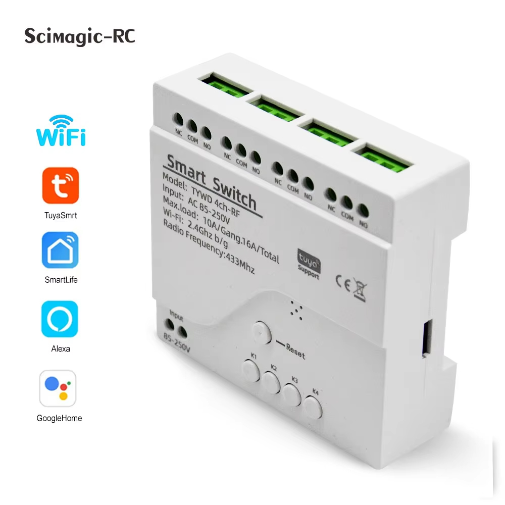 Interruptor inteligente Tuya,  - Home Automation Technology reseña y precio