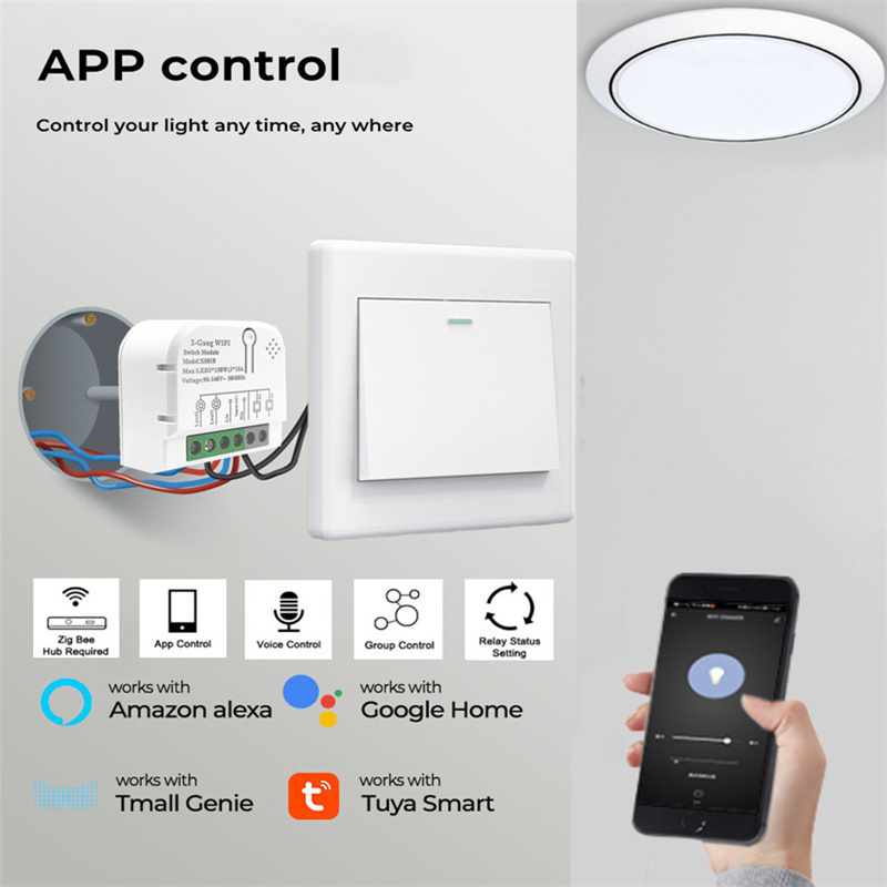 Módulo de interruptor intelige - Home Automation Technology reseña y precio