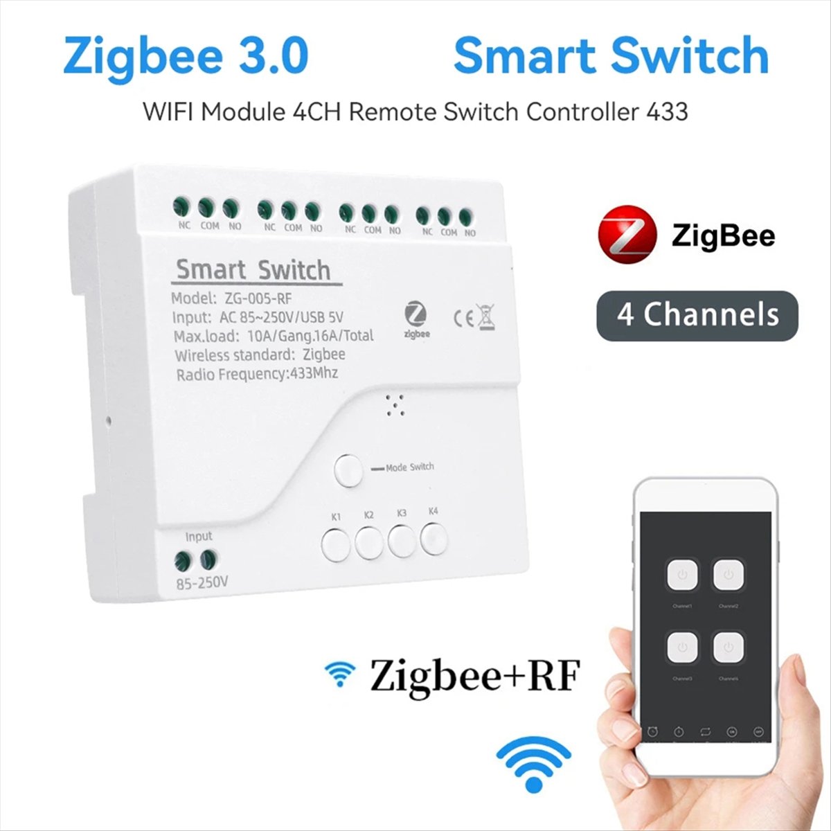 Módulo de Interruptor Intelige - Diy Home Automation Controller reseña y precio