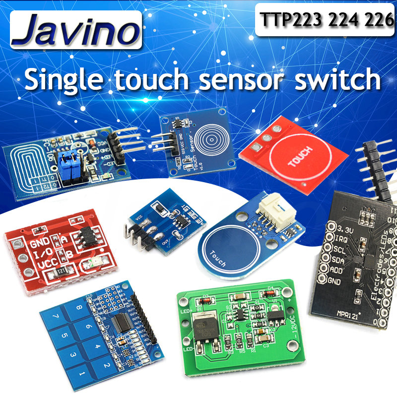 Módulos de Interruptores Capac - Home Automation Arduino reseña y precio
