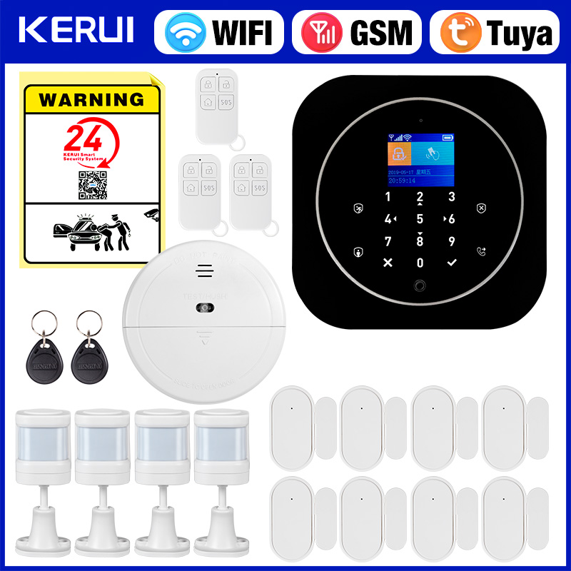KERUI G12 inalámbrico Tuya Kit - Smart Home Automation Diy reseña y precio