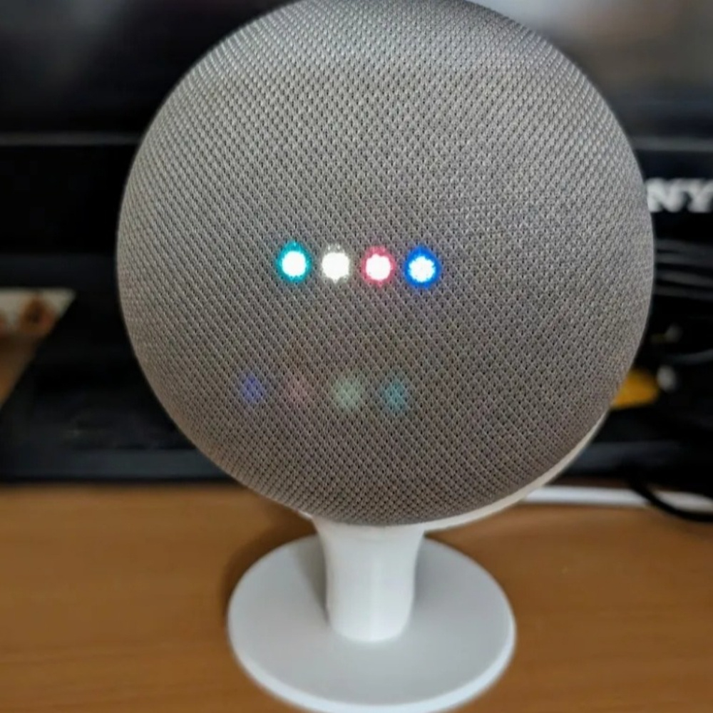 Base de exhibición para altavo - Google Speaker Nest Audio reseña y precio