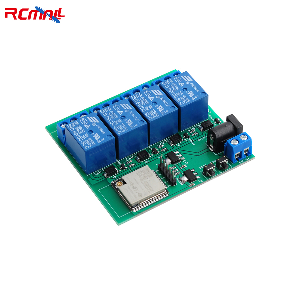 Módulo de relé ESP32S de 4 can - Home Automation Arduino reseña y precio