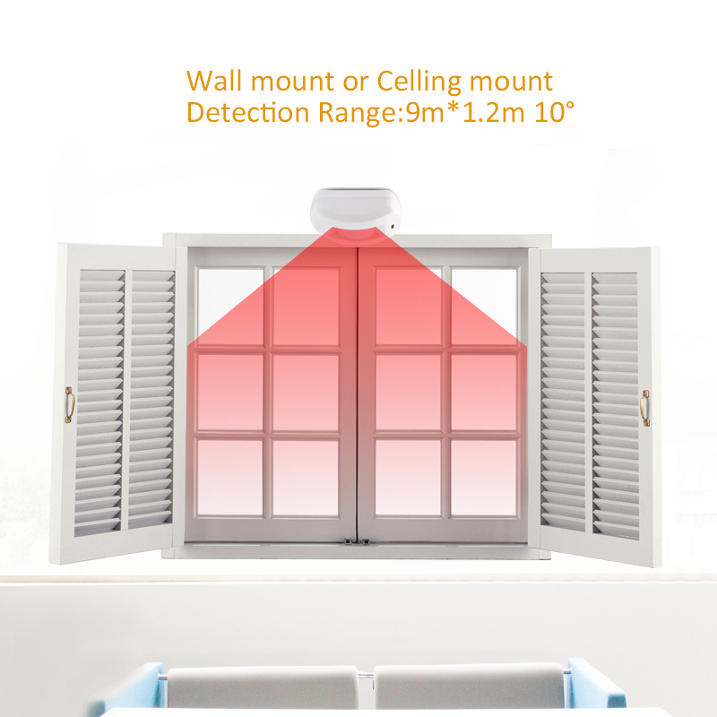 Detector de movimiento infrarr - Motion Sensor Pir Wired reseña y precio