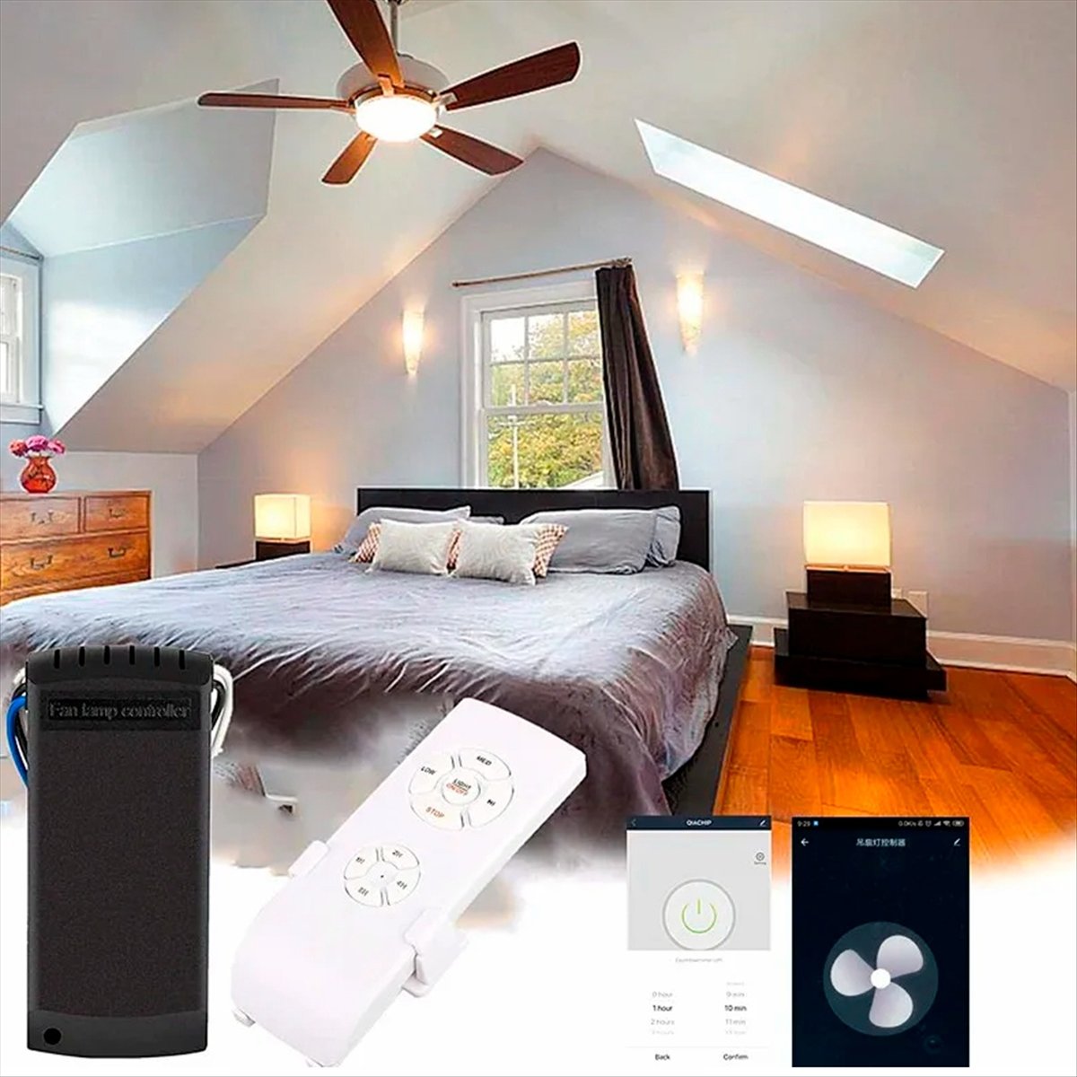 Ventilador de Techo Inteligent - Smart Home Automation Diy reseña y precio