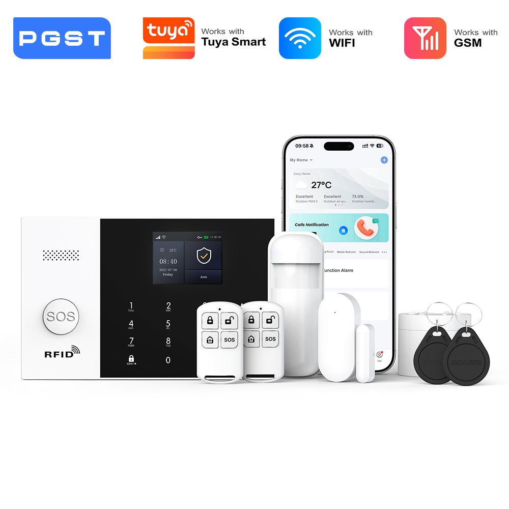 PGST kit alarma seguridad anti - Diy Home Automation System reseña y precio