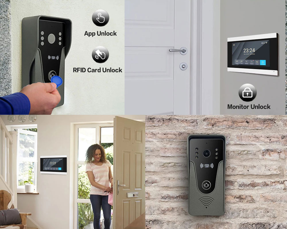 Tuya 1080P 7 pulgadas pantalla - Smart Home Automation Diy reseña y precio
