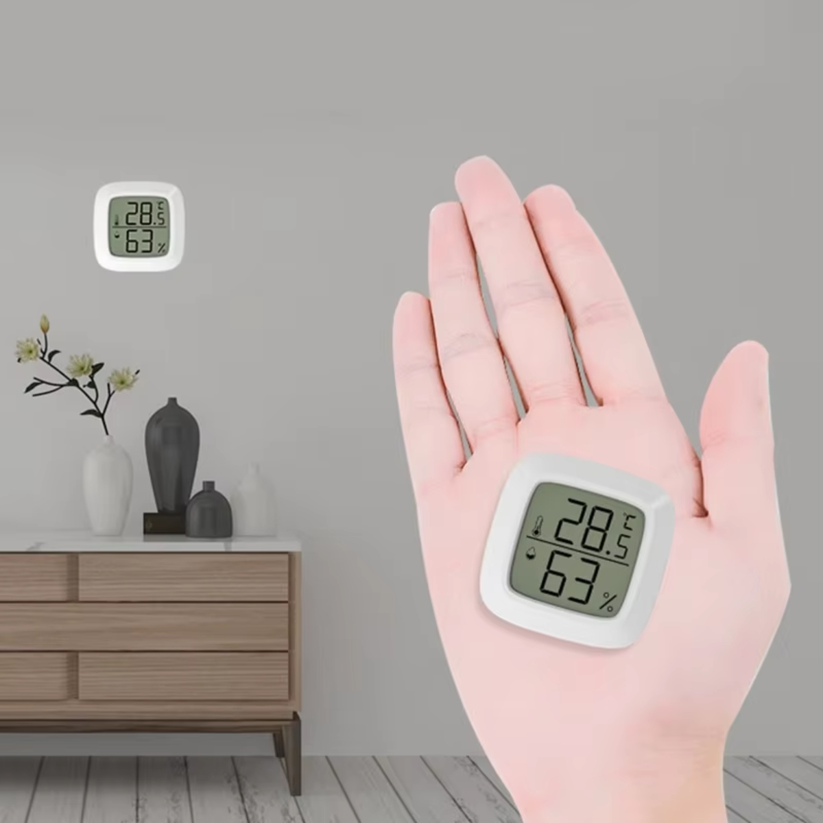 Mini Termómetro Digital LCD, H - Temperature Humidity Sensor reseña y precio