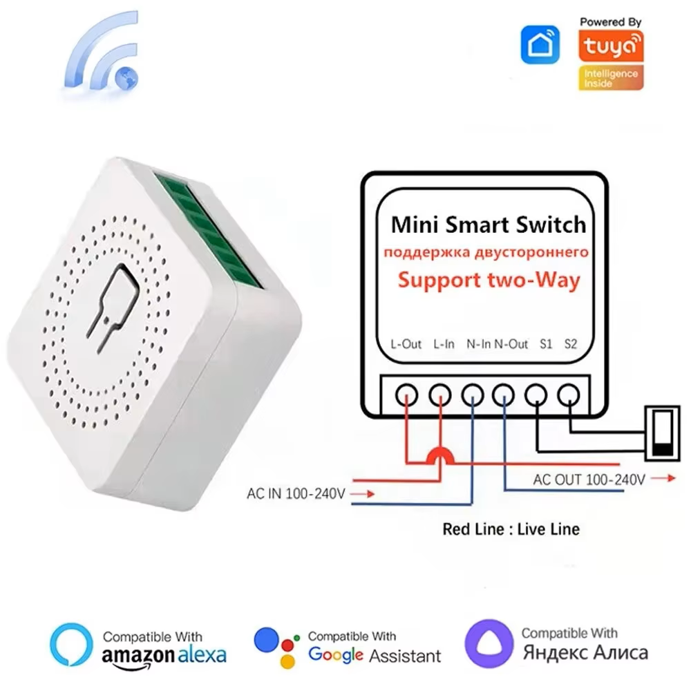 Interruptor inteligente WiFi d - Diy Home Automation Controller reseña y precio
