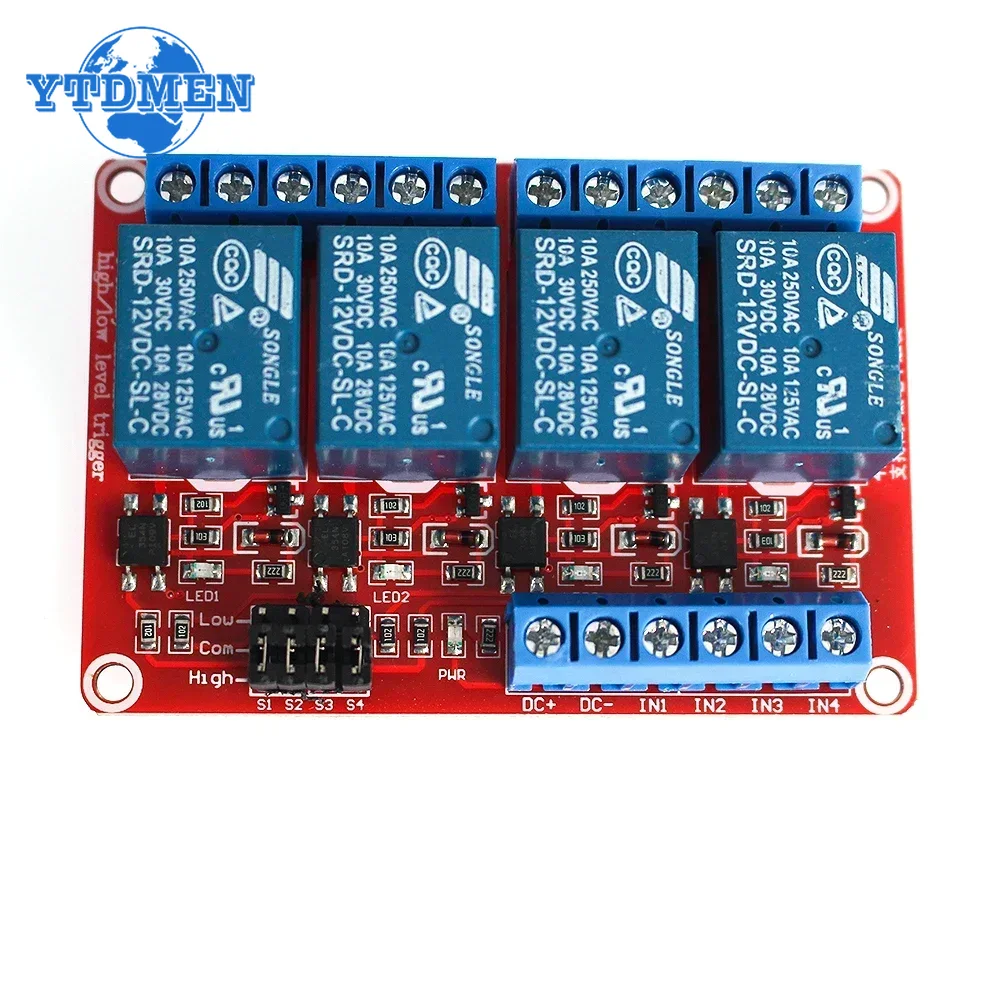 Módulo de relé de 5V, 12V, 24V - Relay 8 Channel Board reseña y precio