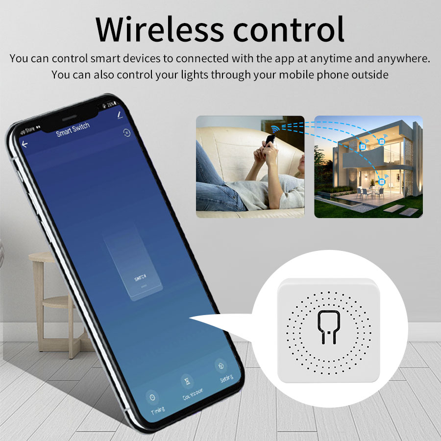 Mini módulo de interruptor int - Home Automation Technology reseña y precio