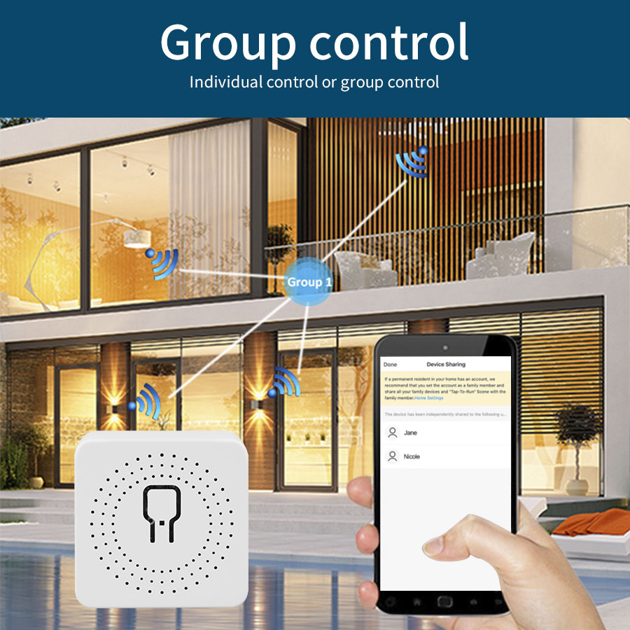 Mini módulo de interruptor int - Home Automation Technology reseña y precio